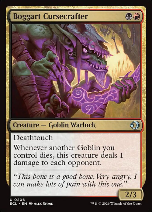 MTG - Boggart Cursecrafter - Lorwyn Eclipsed (SOS)