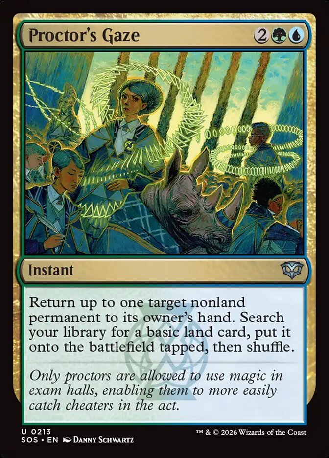 MTG - Proctor's Gaze - Secrets of Strixhaven (SOS)