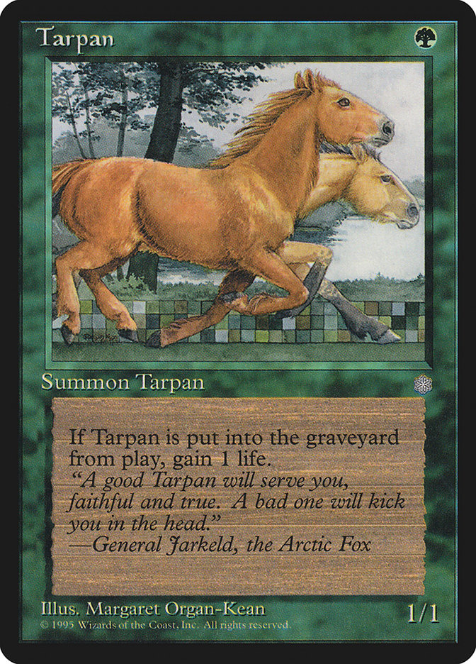 Magic: The Gathering - Tarpan - Ice Age