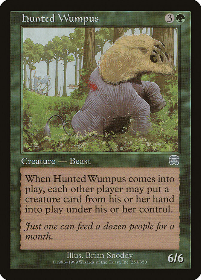 Magic: The Gathering - Hunted Wumpus - Mercadian Masques