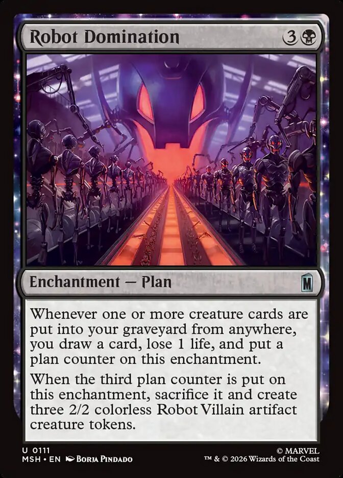 Magic: The Gathering - Robot Domination - Marvel Super Heroes