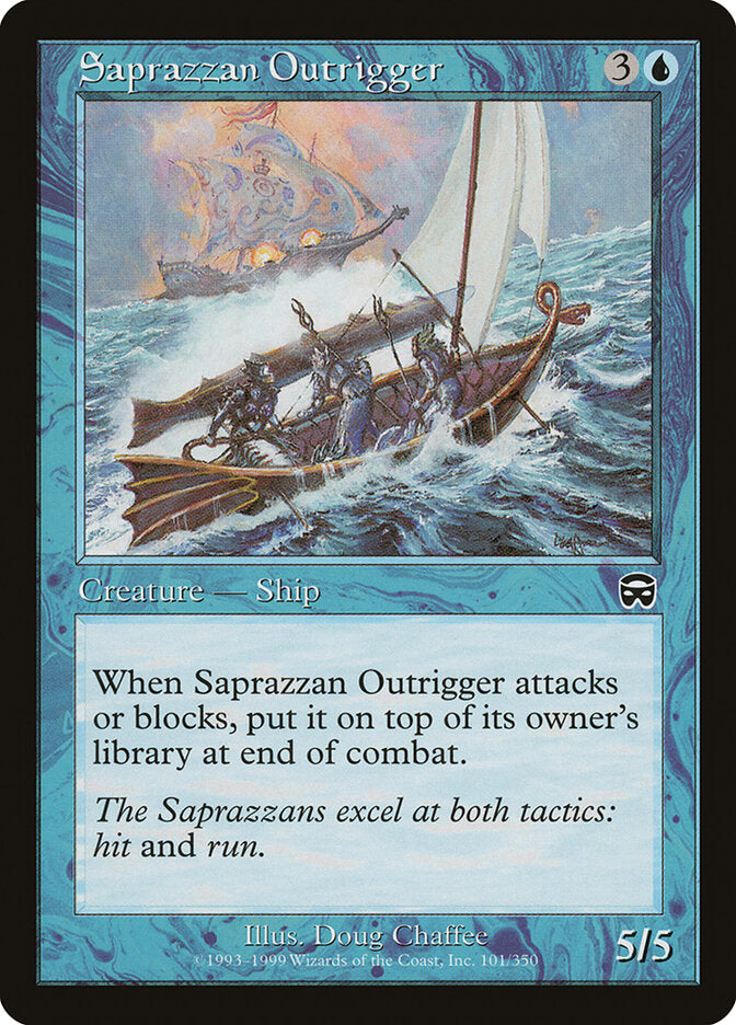 Magic: The Gathering - Saprazzan Outrigger - Mercadian Masques