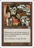 Magic: The Gathering - Lead Golem - Sixth Edition