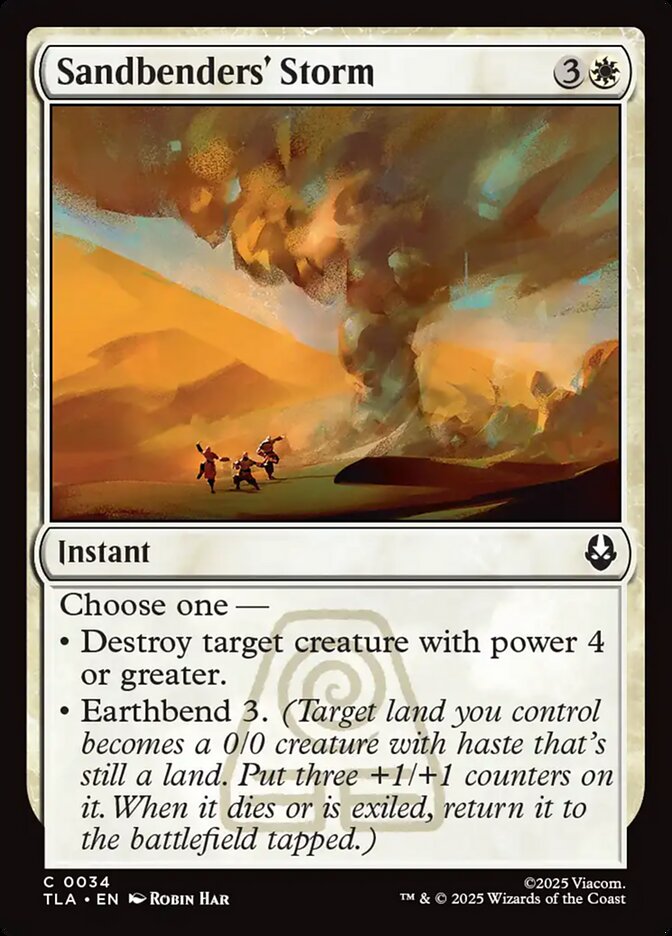 Magic: The Gathering - Sandbenders' Storm - Avatar: The Last Airbender