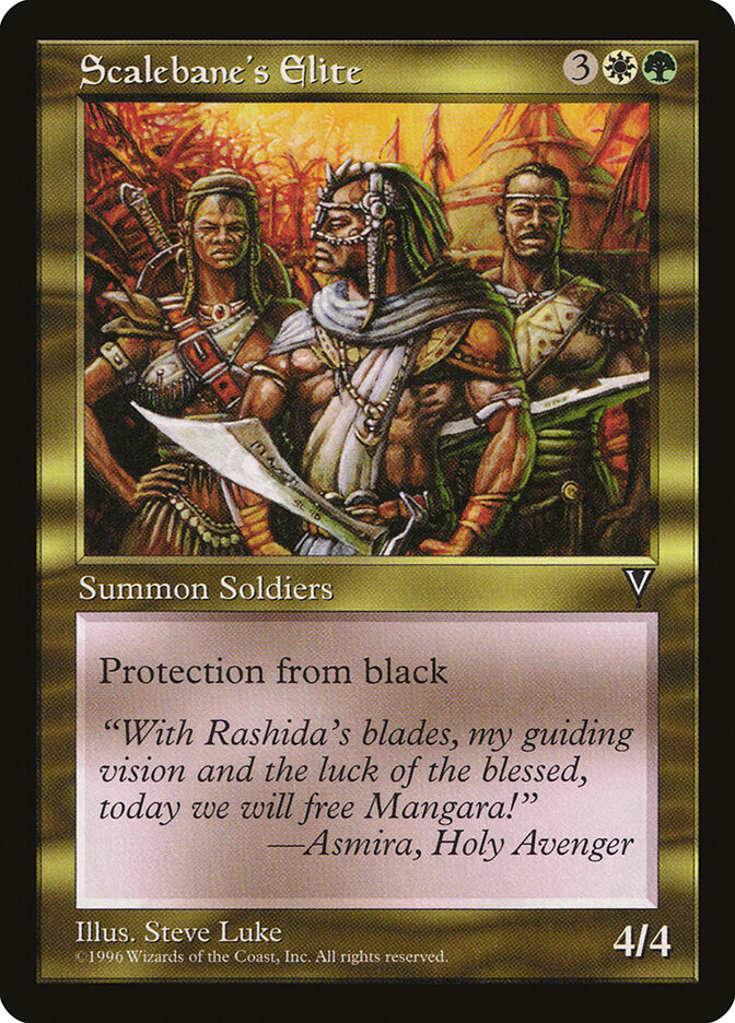 Magic: The Gathering - Scalebane's Elite - Visions