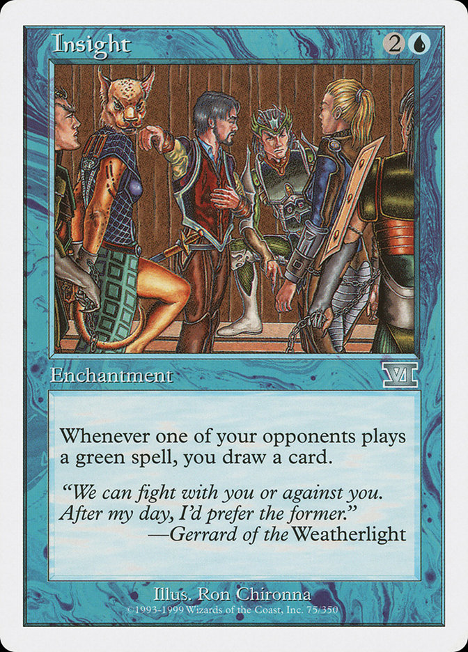 Magic: The Gathering - Insight - Sixth Edition