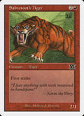 Magic: The Gathering - Sabretooth Tiger - Sixth Edition