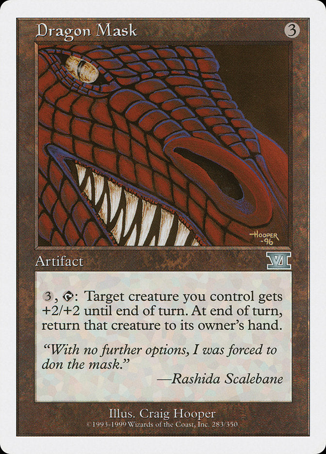 Magic: The Gathering - Dragon Mask - Sixth Edition