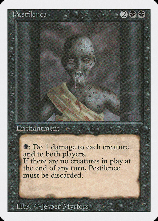 Magic: The Gathering - Pestilence - Revised