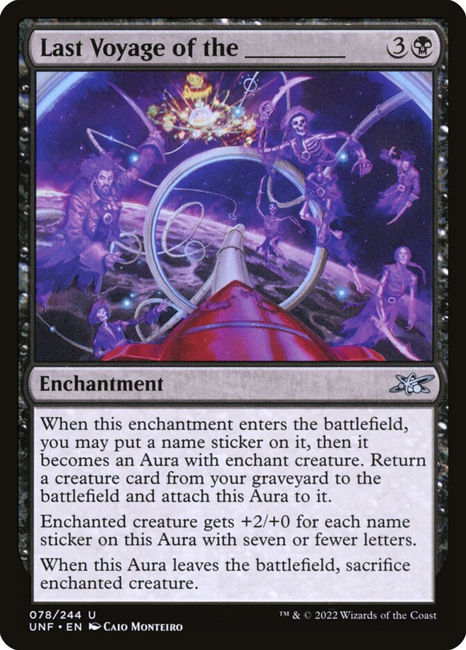MTG - Last Voyage of the _____ - Unfinity (SOS)