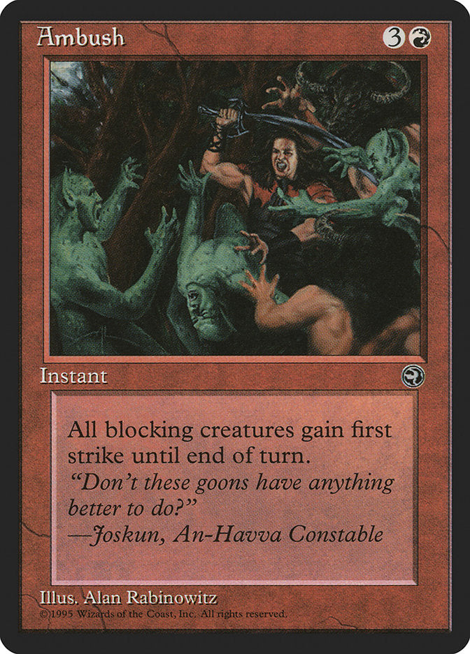 Magic: The Gathering - Ambush - Homelands