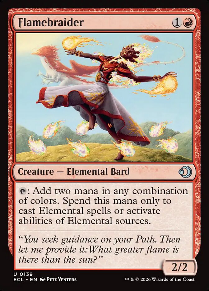 MTG - Flamebraider - Lorwyn Eclipsed (SOS)