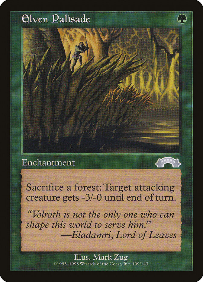 Magic: The Gathering - Elven Palisade - Exodus