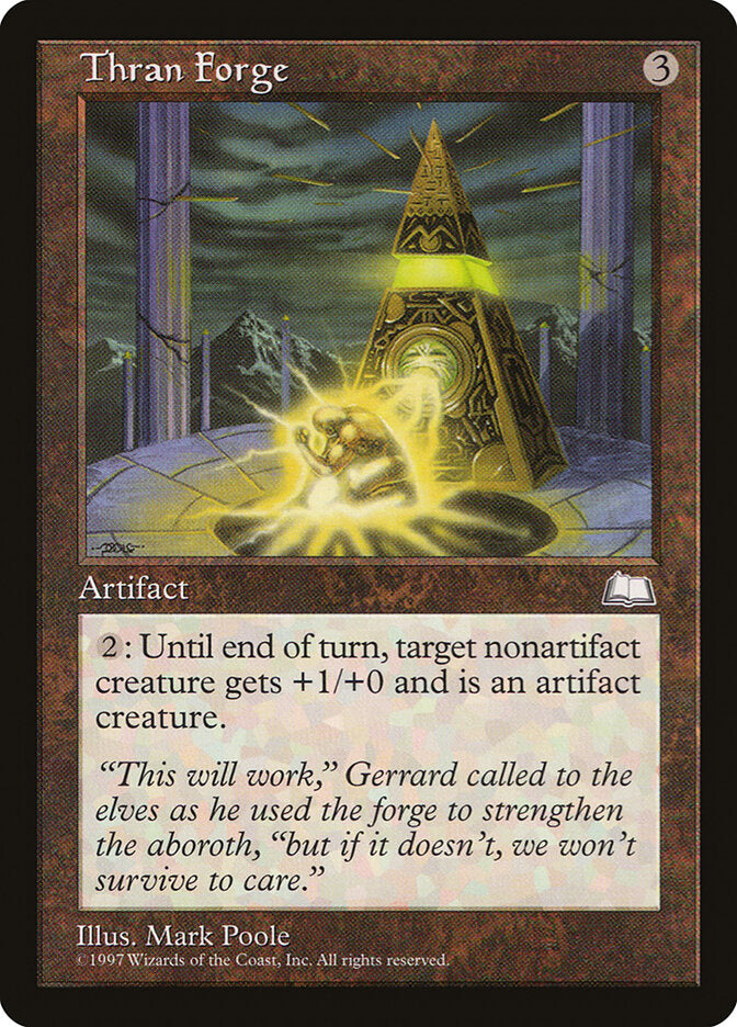 Magic: The Gathering - Thran Forge - Weatherlight