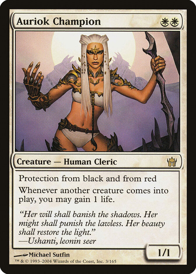 Magic: The Gathering - Auriok Champion - 5th Dawn