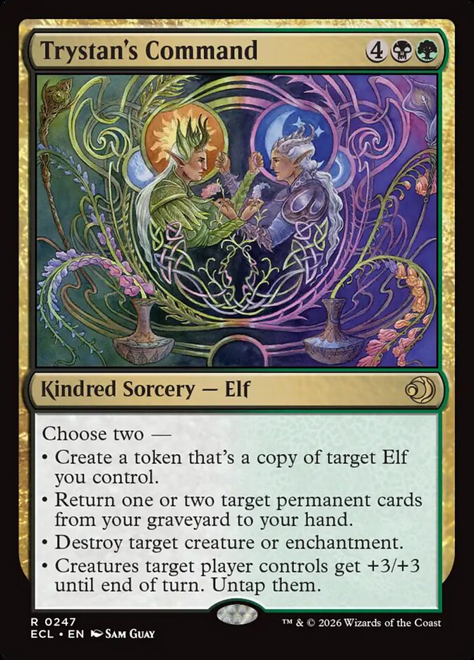 MTG - Trystan's Command - Lorwyn Eclipsed (SOS)