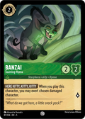 Lorcana - Banzai - Taunting Hyena - Shimmering Skies