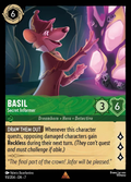 Lorcana - Basil - Secret Informer - Archazia's Island