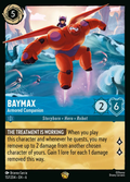 Lorcana - Baymax - Armored Companion - Azurite Sea