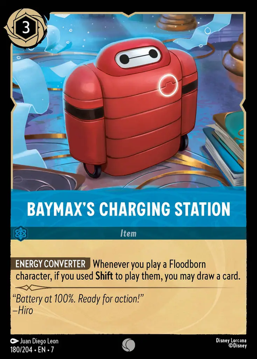 Lorcana - Baymax's Charging Station - Archazia's Island
