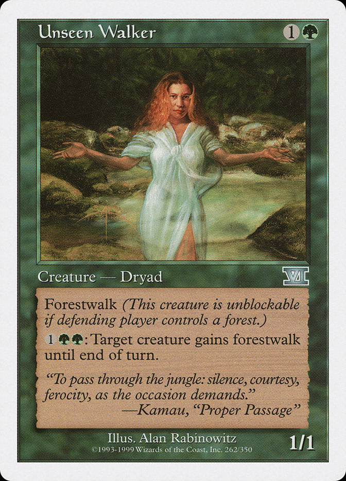 Magic: The Gathering - Unseen Walker - Sixth Edition