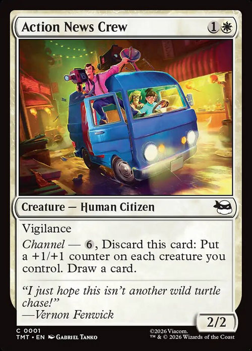 MTG - Action News Crew - Teenage Mutant Ninja Turtles (SOS)