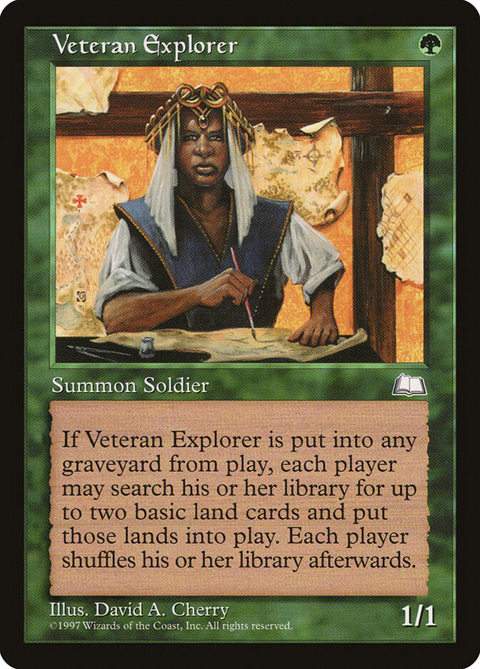 Magic: The Gathering - Veteran Explorer - Weatherlight