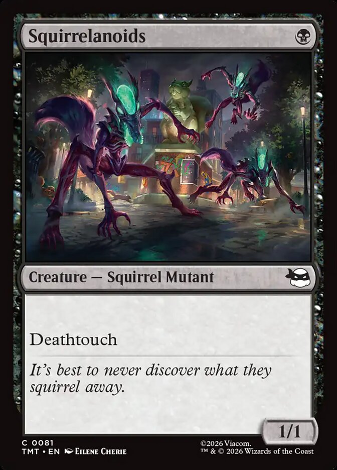 MTG - Squirrelanoids - Teenage Mutant Ninja Turtles (SOS)