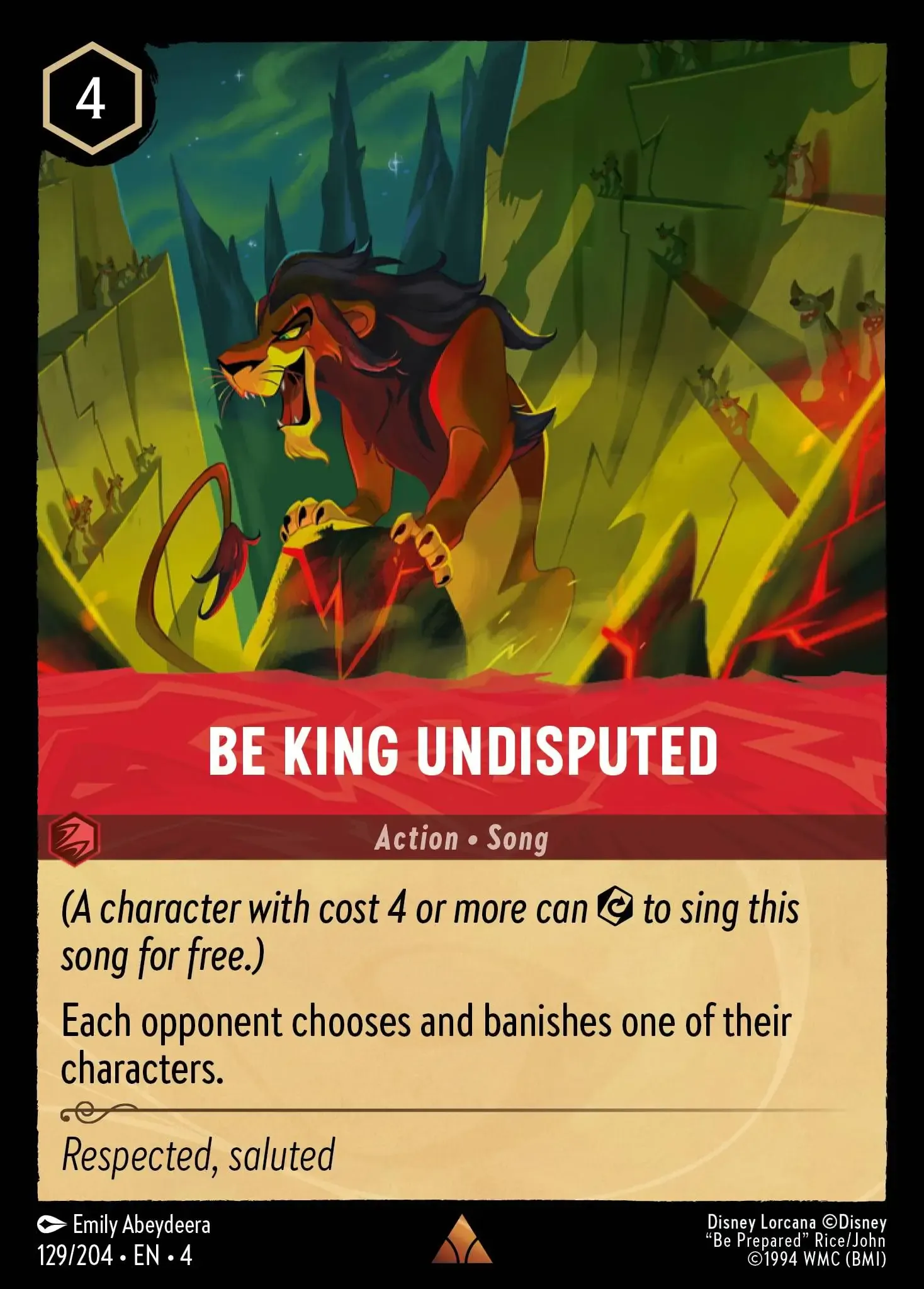Lorcana - Be King Undisputed - Ursula's Return