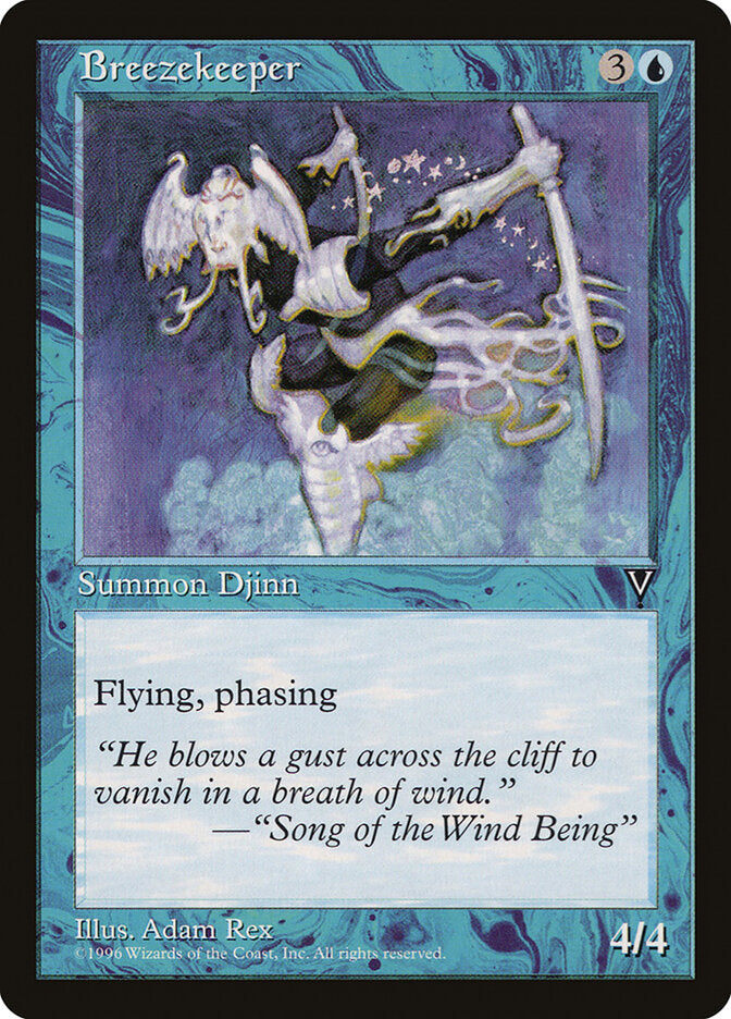 Magic: The Gathering - Breezekeeper - Visions