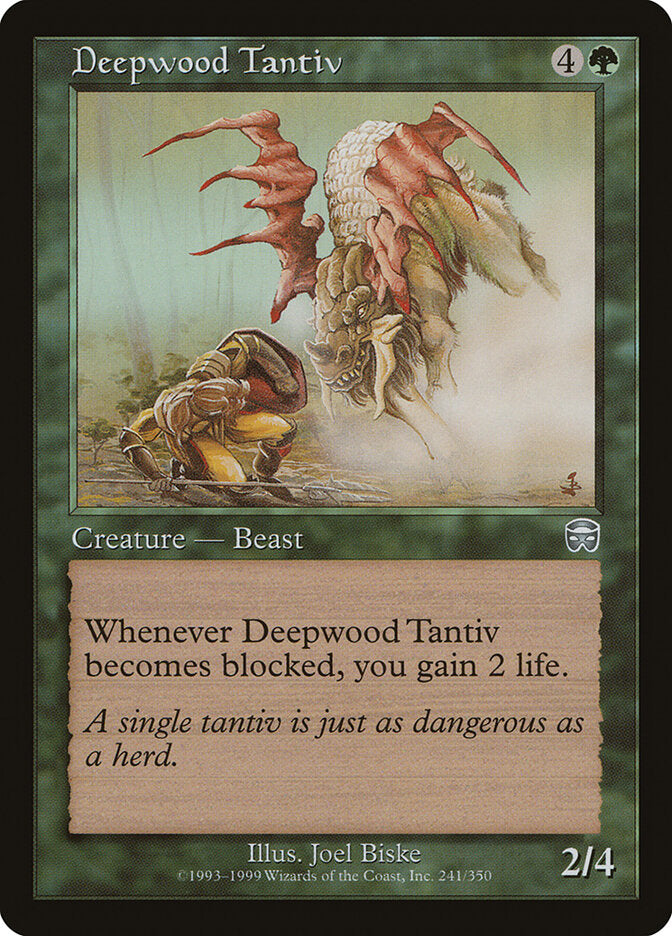 Magic: The Gathering - Deepwood Tantiv - Mercadian Masques