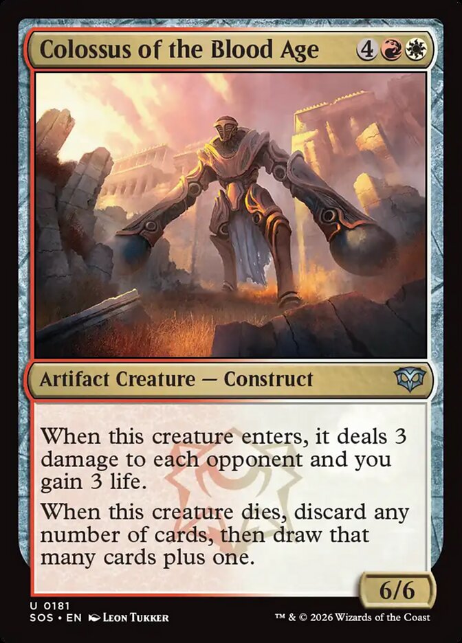MTG - Colossus of the Blood Age - Secrets of Strixhaven (SOS)