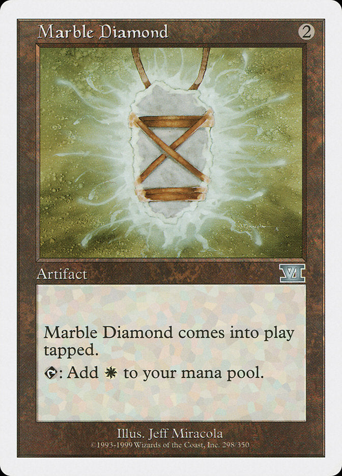 Magic: The Gathering - Marble Diamond - Sixth Edition