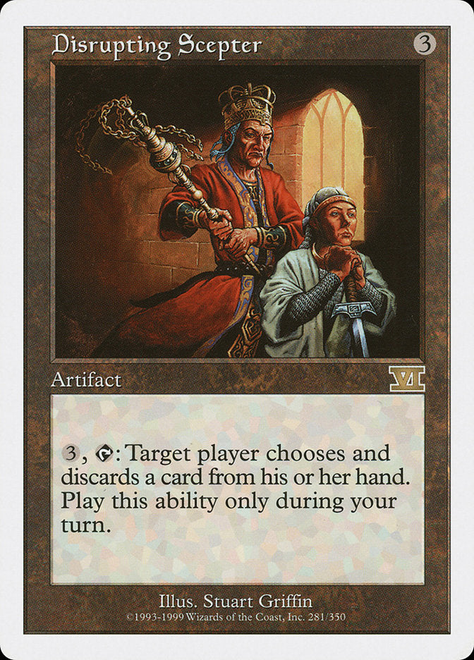 Magic: The Gathering - Disrupting Scepter - Sixth Edition