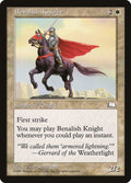 Magic: The Gathering - Benalish Knight - Weatherlight