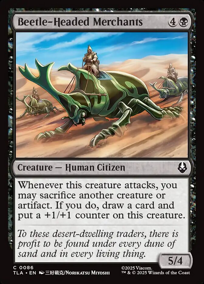 Magic: The Gathering - Beetle-Headed Merchants - Avatar: The Last Airbender