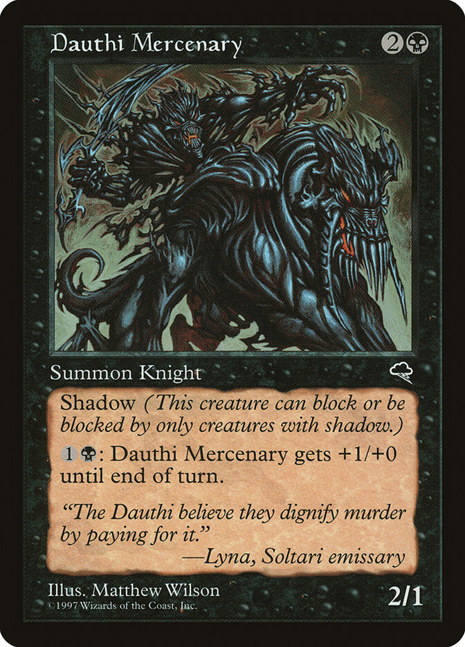 Magic: The Gathering - Dauthi Mercenary - Tempest