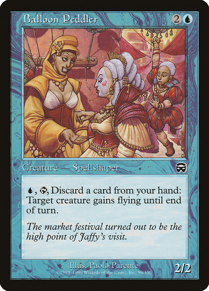 Magic: The Gathering - Balloon Peddler - Mercadian Masques