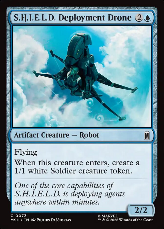 Magic: The Gathering - S.H.I.E.L.D. Deployment Drone - Marvel Super Heroes