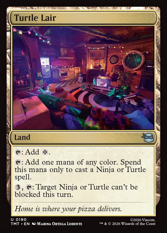 MTG - Turtle Lair - Teenage Mutant Ninja Turtles (SOS)