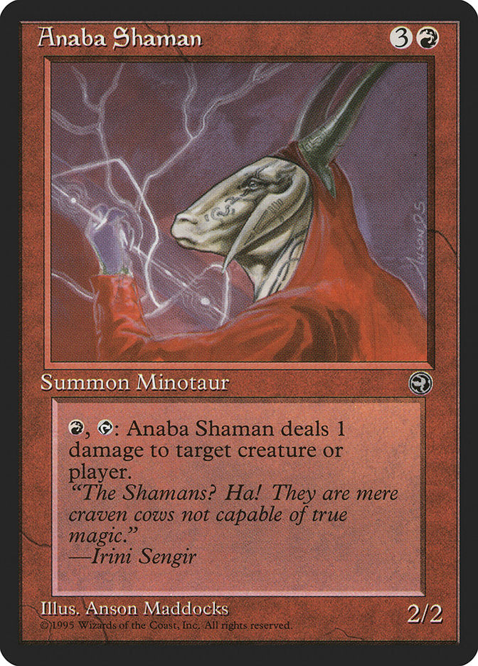 Magic: The Gathering - Anaba Shaman - Homelands