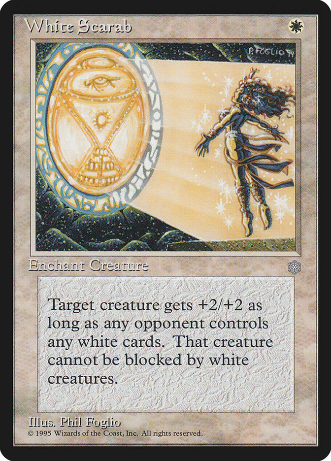 Magic: The Gathering - White Scarab - Ice Age