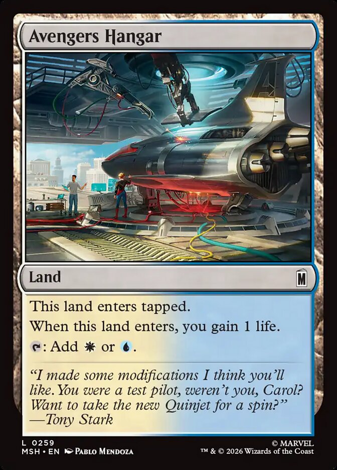 Magic: The Gathering - Avengers Hangar - Marvel Super Heroes