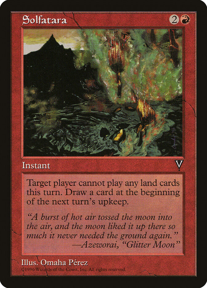 Magic: The Gathering - Solfatara - Visions