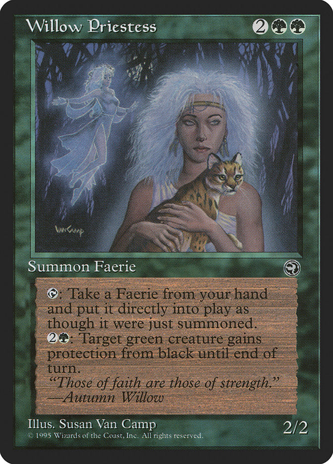 Magic: The Gathering - Willow Priestess - Homelands