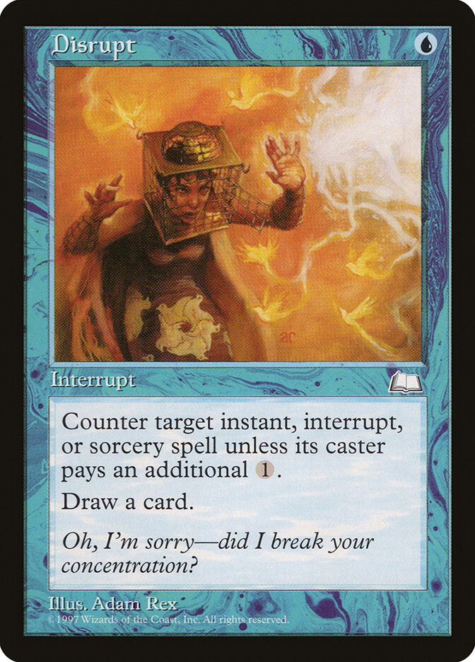 Magic: The Gathering - Disrupt - Weatherlight