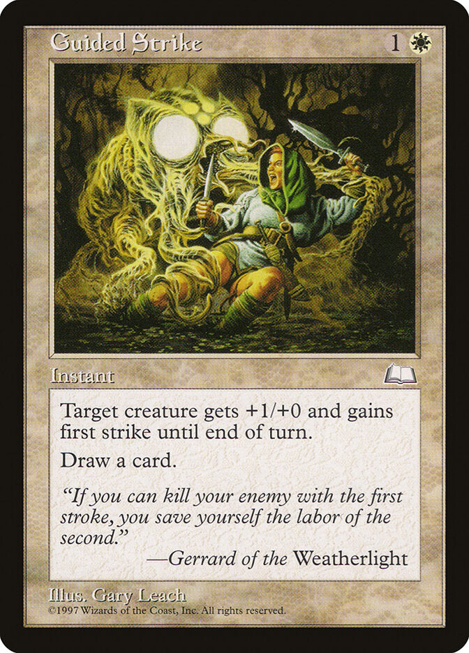 Magic: The Gathering - Guided Strike - Weatherlight