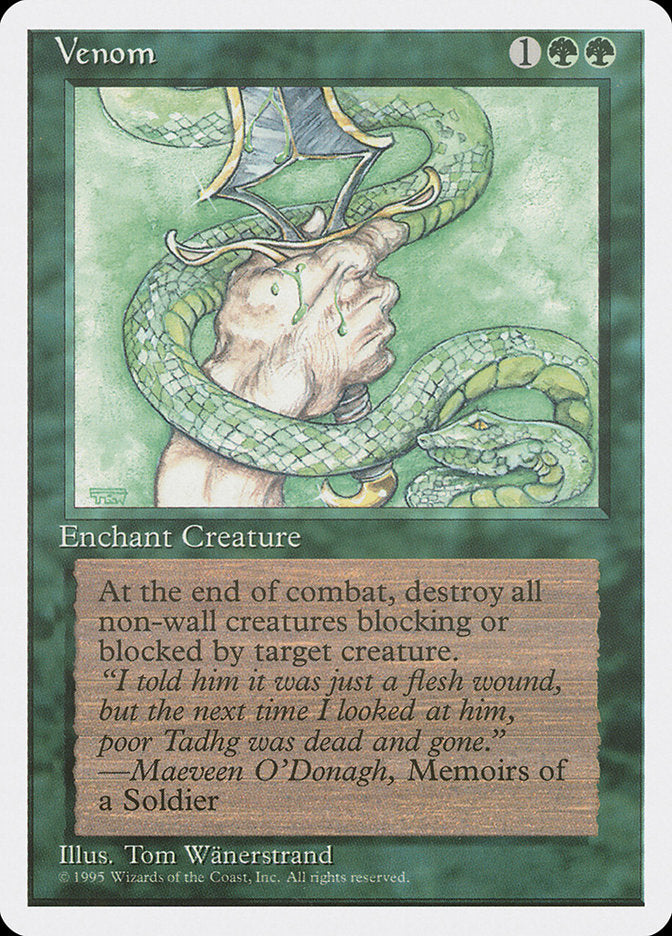 Magic: The Gathering - Venom - Fourth Edition