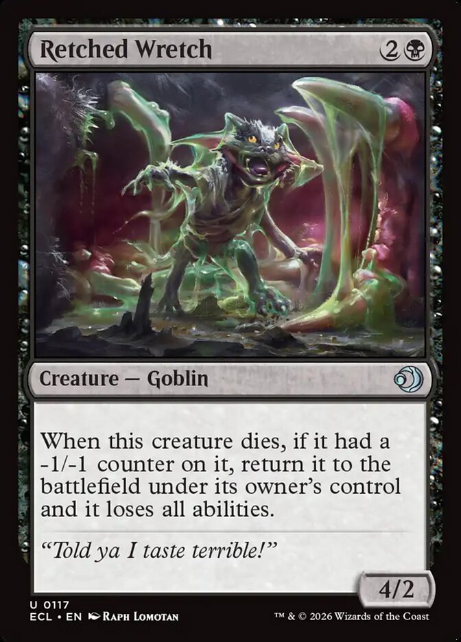 MTG - Retched Wretch - Lorwyn Eclipsed (SOS)