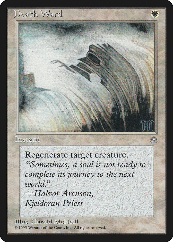 Magic: The Gathering - Death Ward - Ice Age